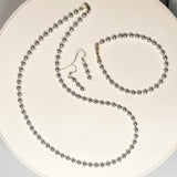 Gray Austrian Pearl Set