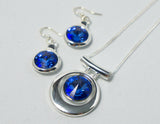 Contemporary Necklace and Earring Set